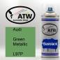 Preview: Audi, Green Metallic, L97P: 400ml Sprühdose, von ATW Autoteile West.